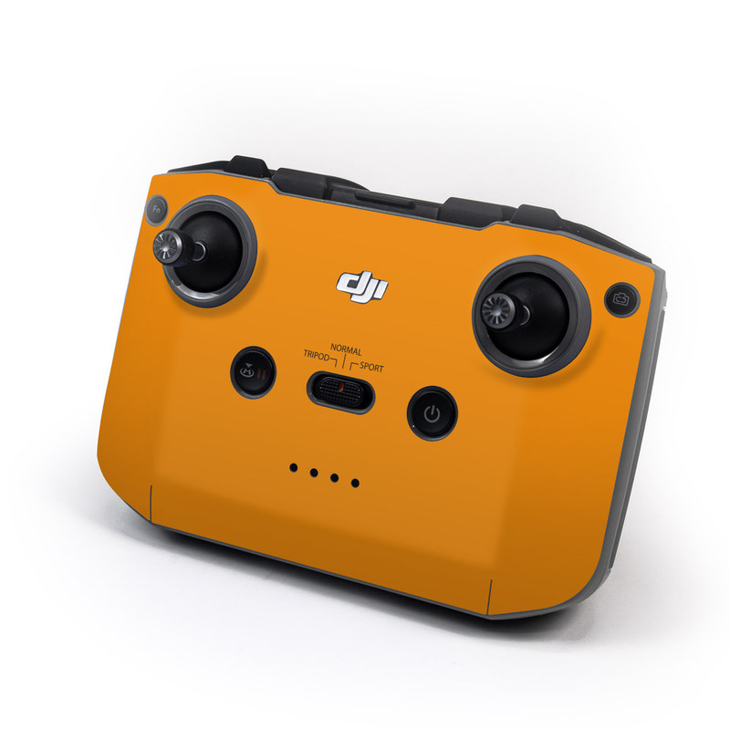 DJI RC-N1 Controller Skin design of Orange, Yellow, Brown, Text, Amber, Font, Peach, with orange colors