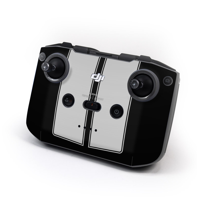 DJI RC-N1 Controller Skin design of Font, Architecture, Rectangle, with black, gray colors