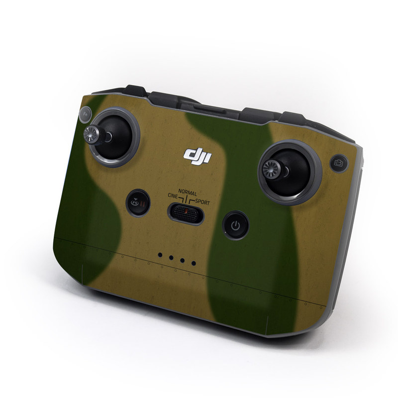 DJI RC-N1 Controller Skin design of Red, Orange, Shadow, with green, brown, red, white colors