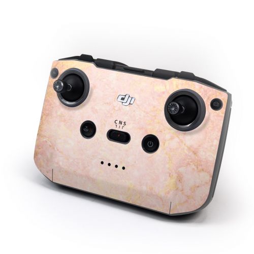 Rose Gold Marble DJI RC-N2 Controller Skin