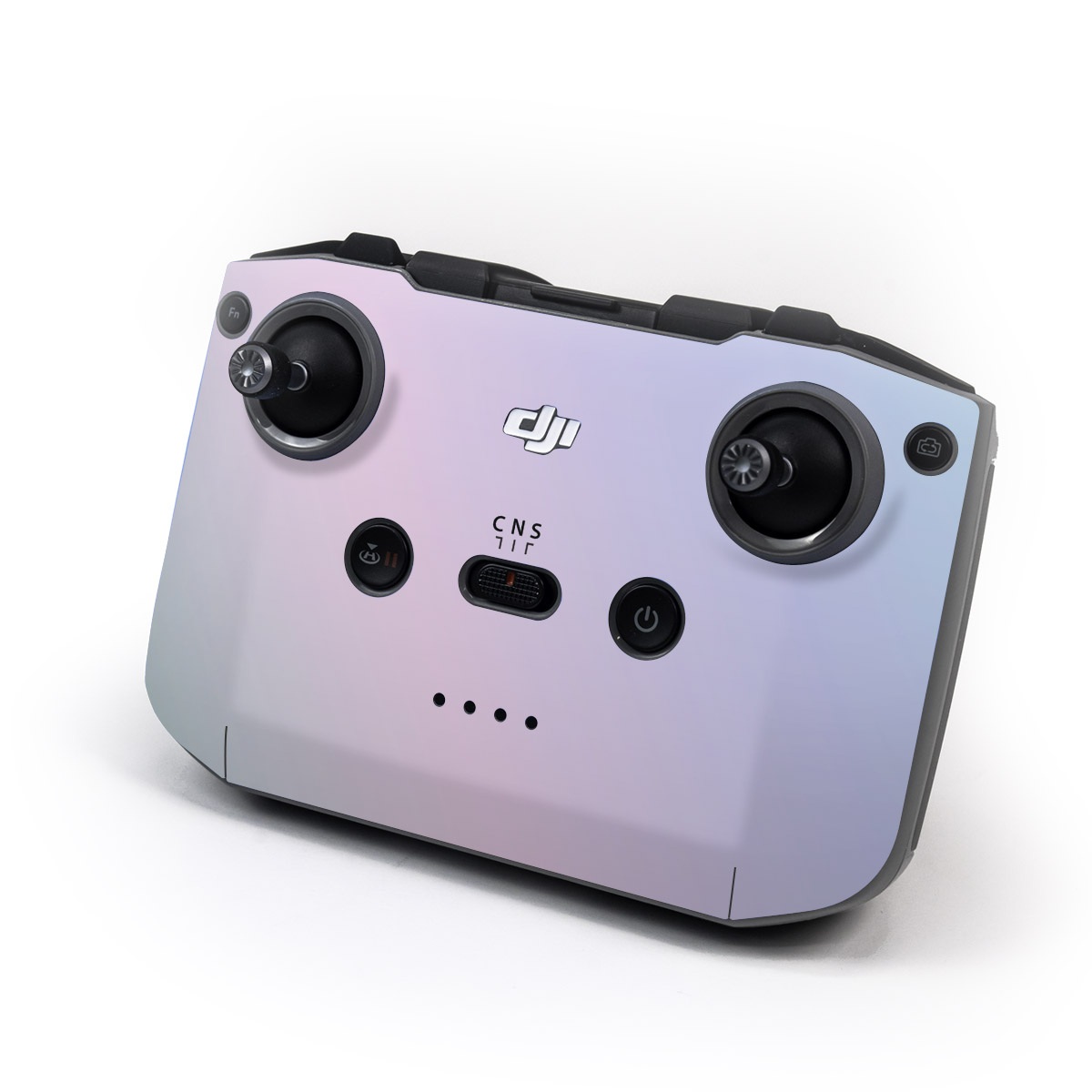 DJI RC-N2 Controller Skin design of White, Blue, Daytime, Sky, Atmospheric phenomenon, Atmosphere, Calm, Line, Haze, Fog, with pink, purple, blue colors
