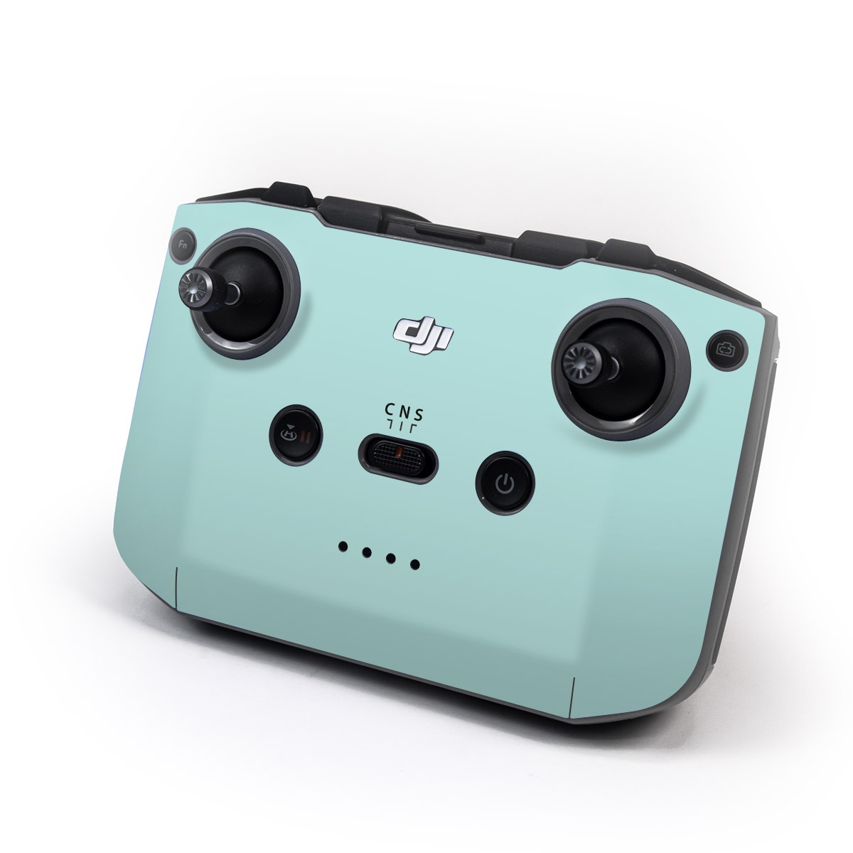 DJI RC-N2 Controller Skin design of Green, Blue, Aqua, Turquoise, Teal, Azure, Text, Daytime, Yellow, Sky, with blue colors