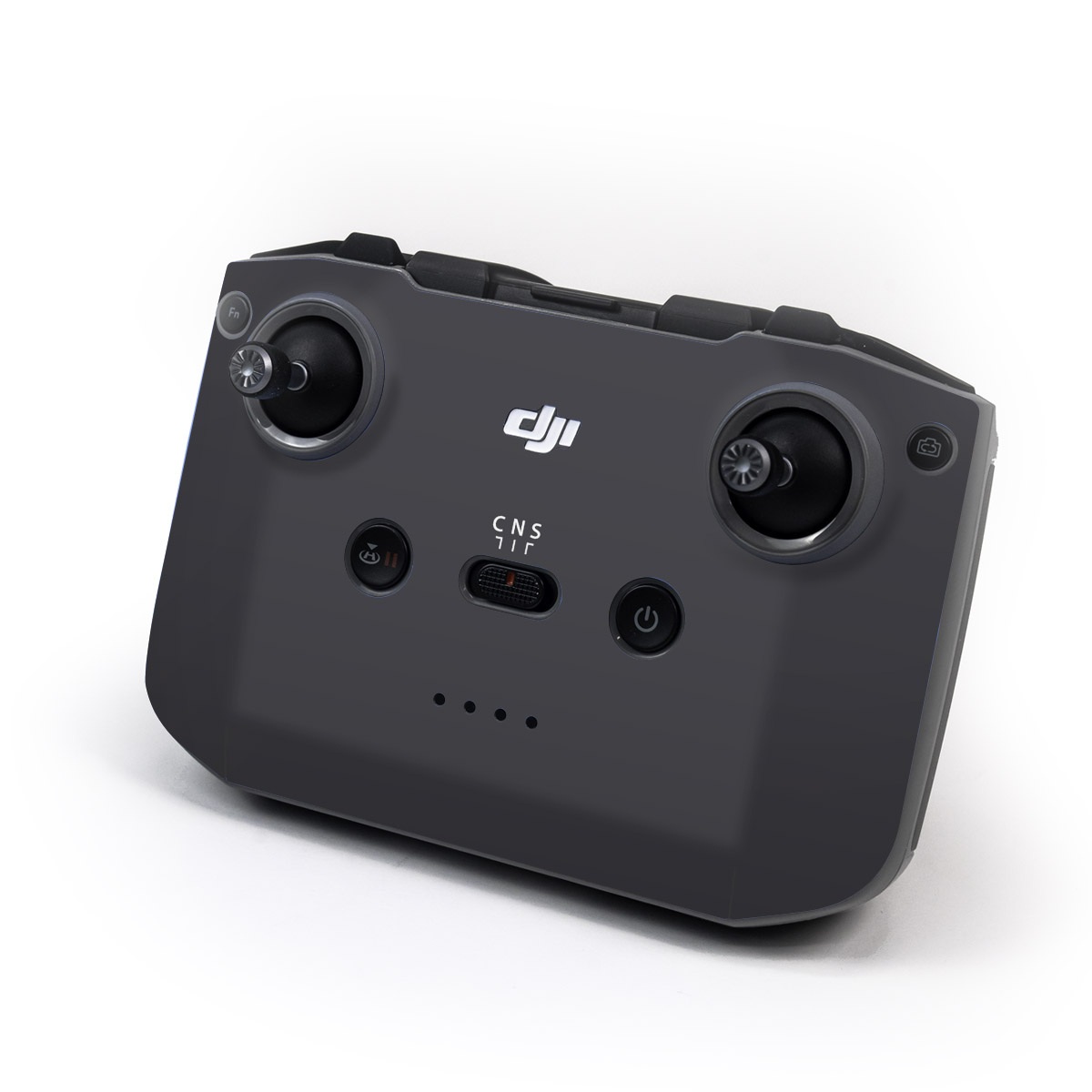 DJI RC-N2 Controller Skin design of Electric blue, Pattern, Circle, Midnight, Darkness, Font, Wood, Magenta, Monochrome photography, with gray colors