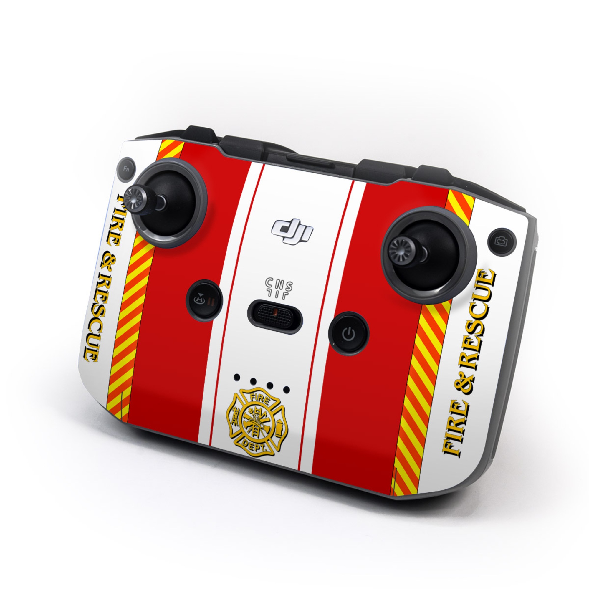 DJI RC-N3 Controller Skin design of Military rank, Flag, with white, red, yellow colors