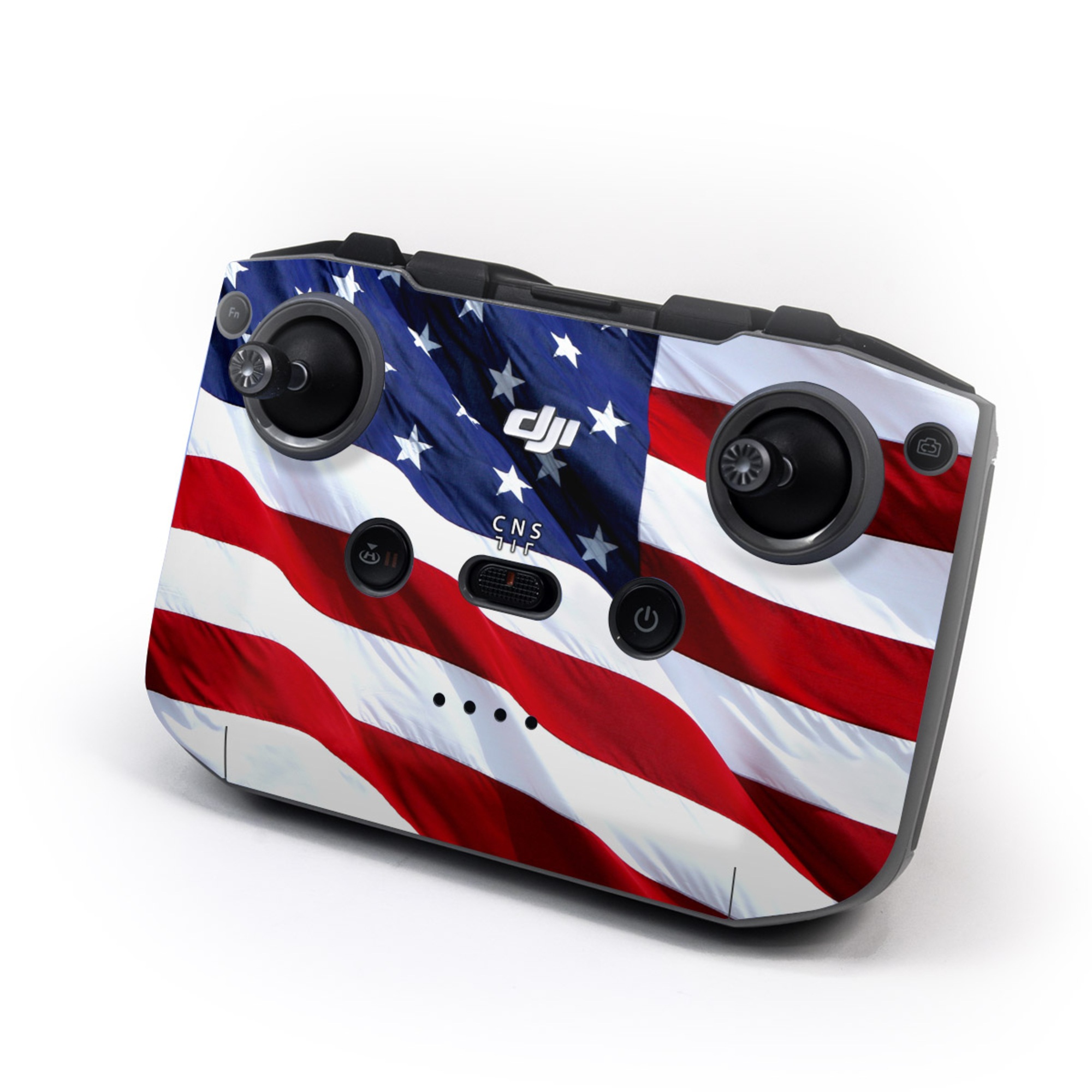 DJI RC-N3 Controller Skin design of Flag, Flag of the united states, Flag Day (USA), Veterans day, Memorial day, Holiday, Independence day, Event, with red, blue, white colors