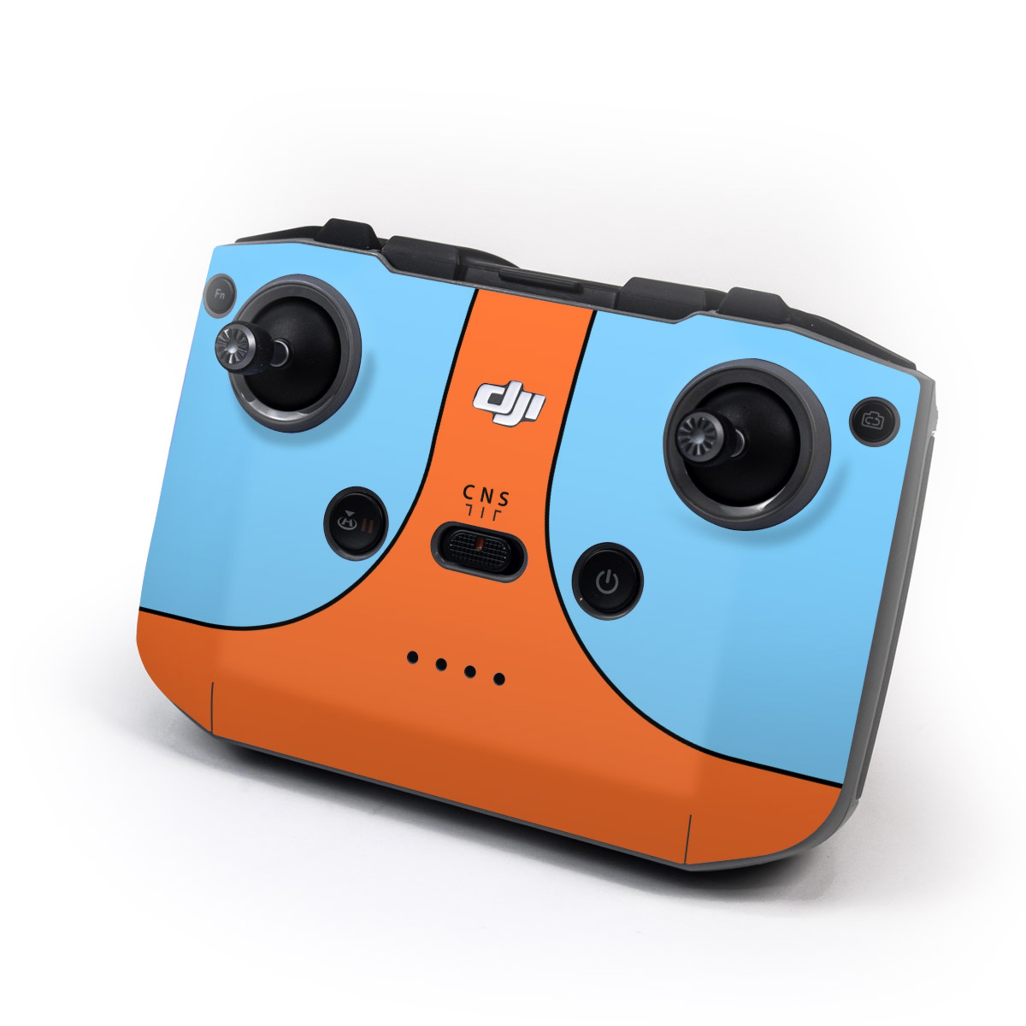 DJI RC-N3 Controller Skin design of Line, with blue, orange, black colors