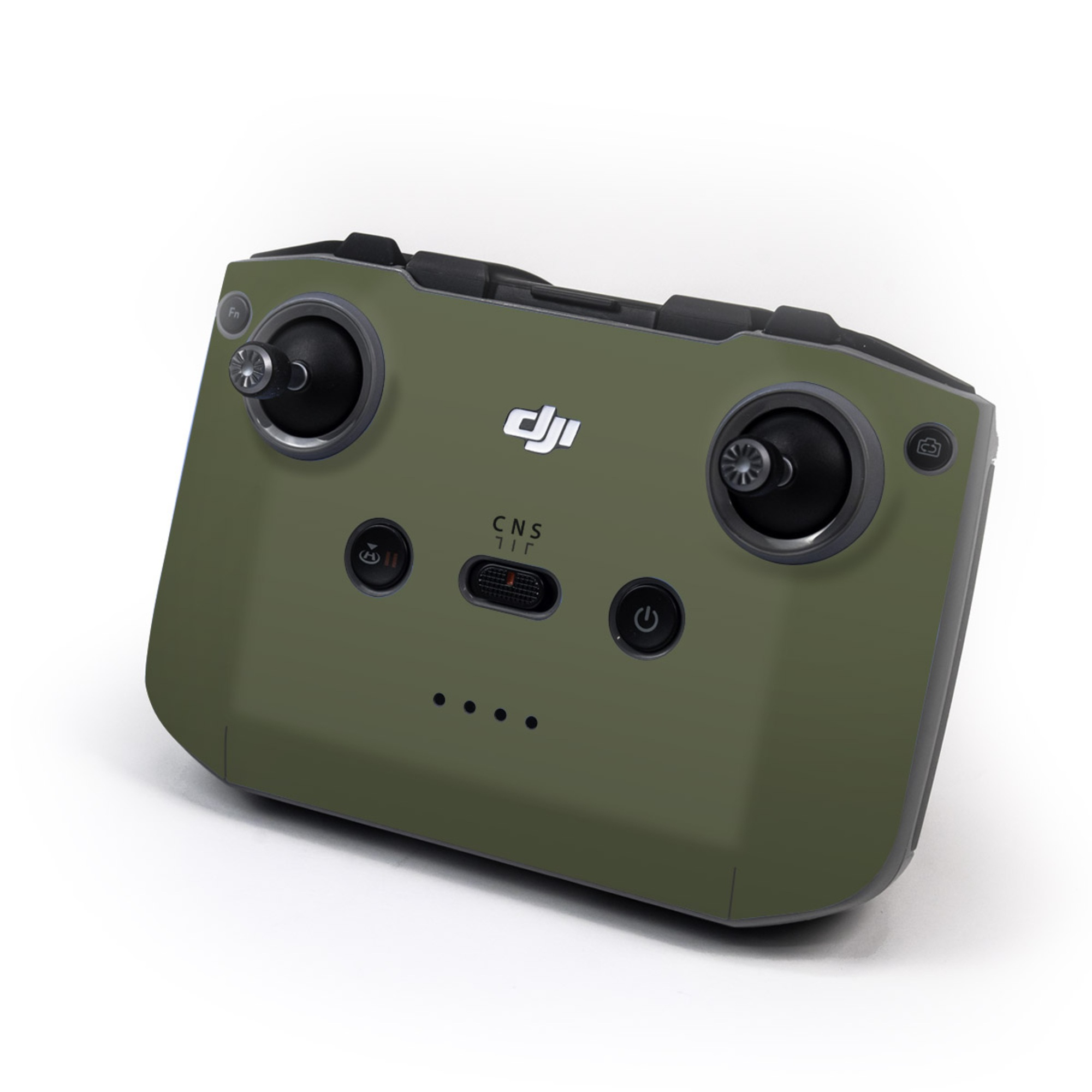 DJI RC-N3 Controller Skin design of Green, Brown, Text, Yellow, Grass, Font, Pattern, Beige, with green, brown colors