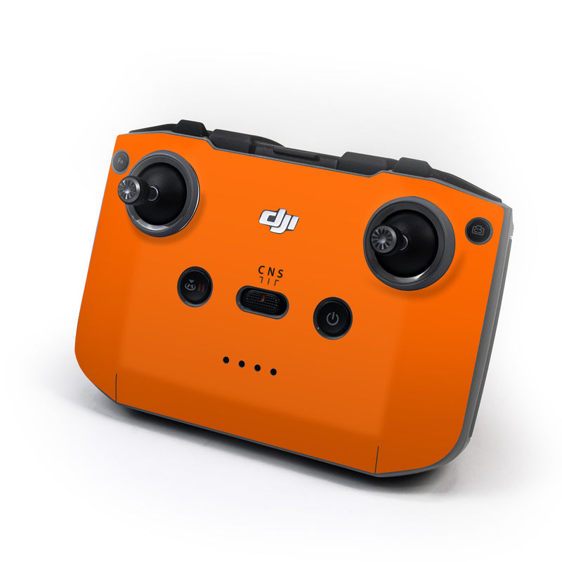 DJI RC-N3 Controller Skin design of Brown, Amber, Orange, Peach, Pattern, Magenta, Tints and shades, Font, Carmine, Event, with orange colors