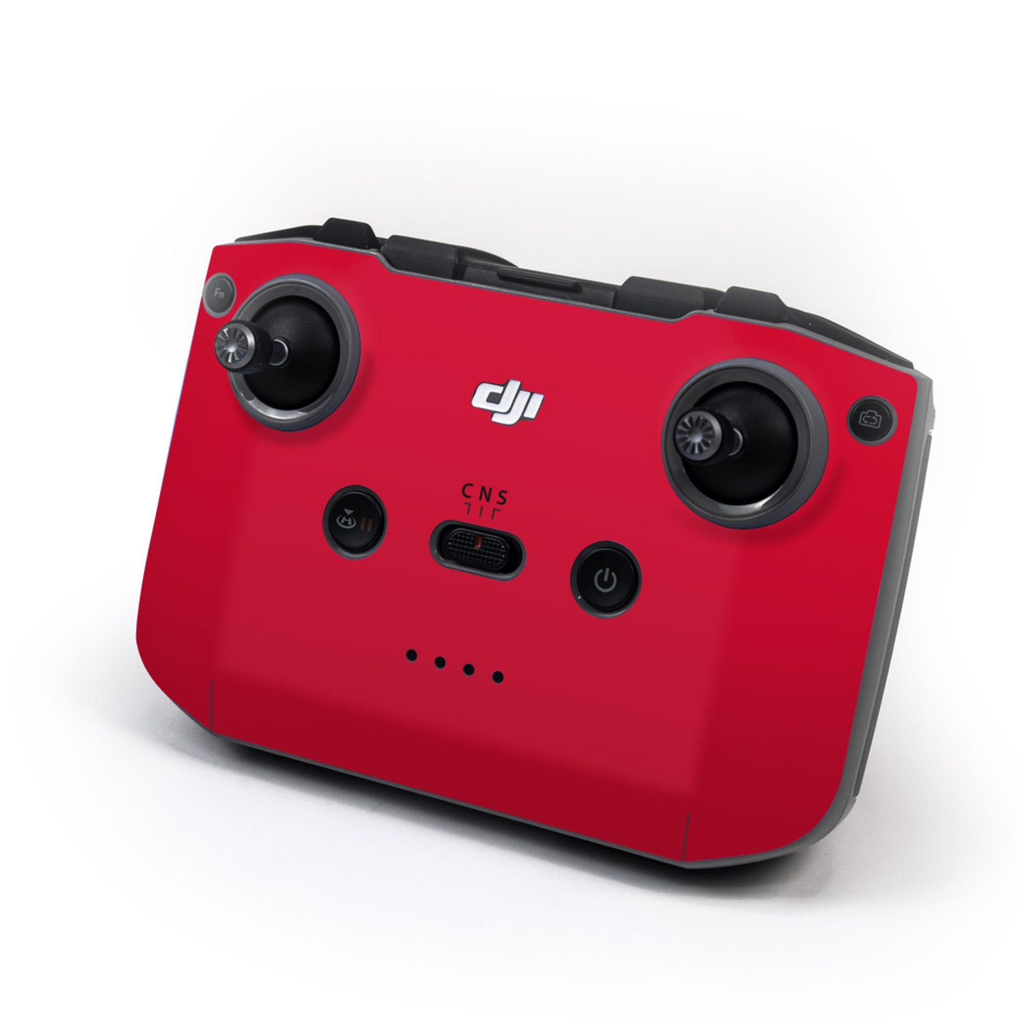 DJI RC-N3 Controller Skin design of Red, Pink, Maroon, Purple, Orange, Violet, Magenta, Material property, Font, Peach, with red colors