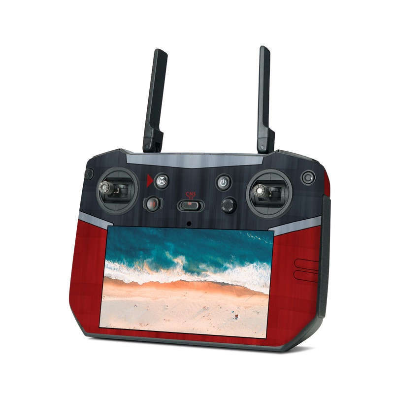DJI RC Pro Skin design, with black, red, gray colors