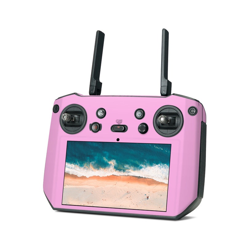 DJI RC Pro Controller Skin design of Pink, Violet, Purple, Red, Magenta, Lilac, Sky, Material property, Peach with pink colors