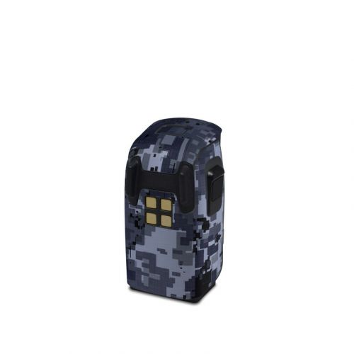 Digital Navy Camo DJI Spark Battery Skin