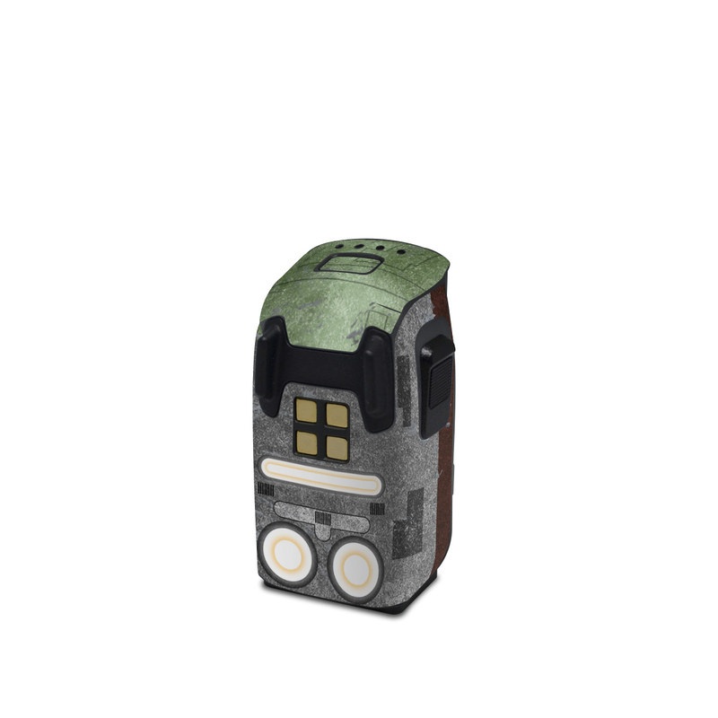 DJI Spark Battery Skin design of Rectangle, Screenshot, Font, Wood, Pattern, Symmetry, Machine, Gas, Parallel, Engineering, with red, green, yellow, black, gray, white colors