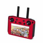 Solid State Red DJI Smart Controller Skin