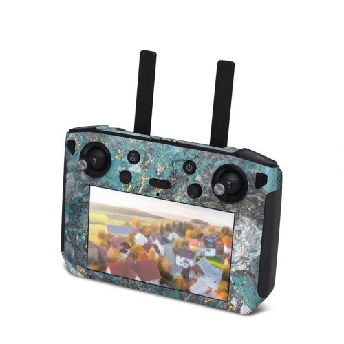 Gilded Glacier Marble DJI Smart Controller Skin