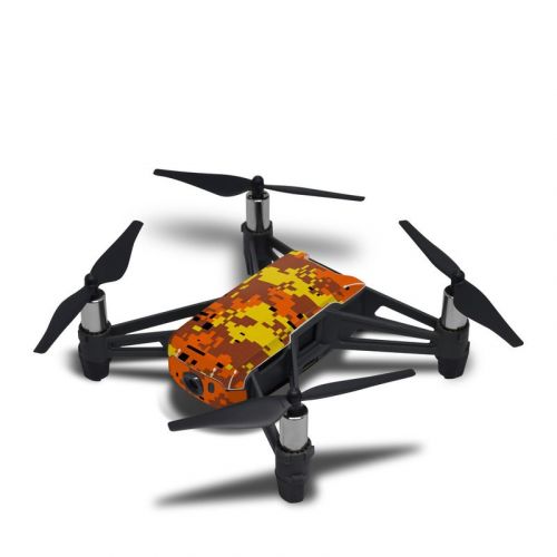 Digital Orange Camo DJI Tello Skin