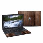 Stained Wood Dell Latitude 7490 Skin