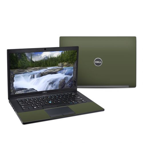 Solid State Olive Drab Dell Latitude 7490 Skin