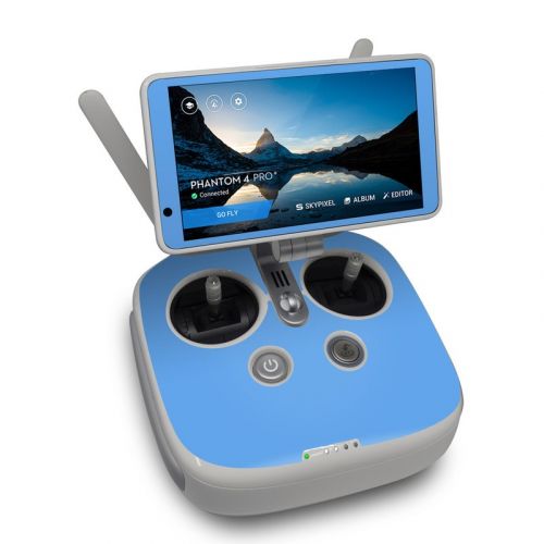 Solid State Blue DJI Phantom 4 Pro Plus Controller Skin