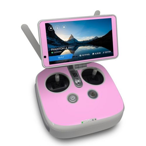 Solid State Pink DJI Phantom 4 Pro Plus Controller Skin