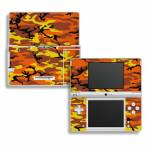 Orange Camo Nintendo DSi Skin