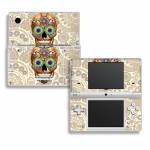 Sugar Skull Bone Nintendo DSi Skin