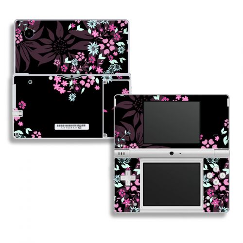 Dark Flowers Nintendo DSi Skin
