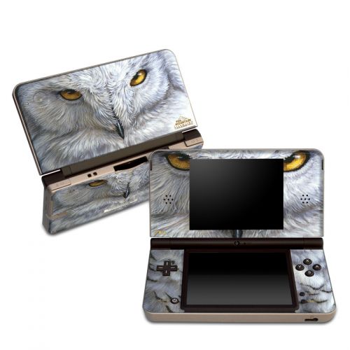Snowy Owl Nintendo DSi XL Skin