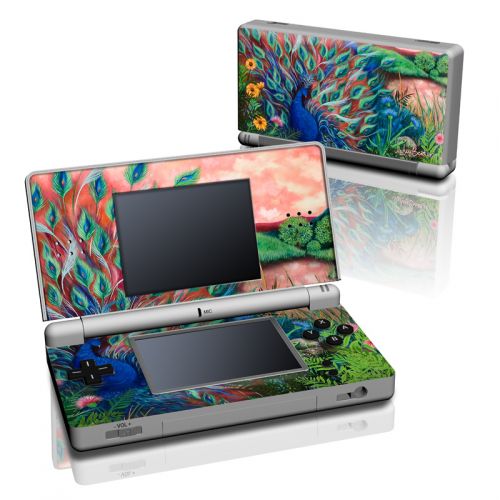 Coral Peacock Nintendo DS Lite Skin
