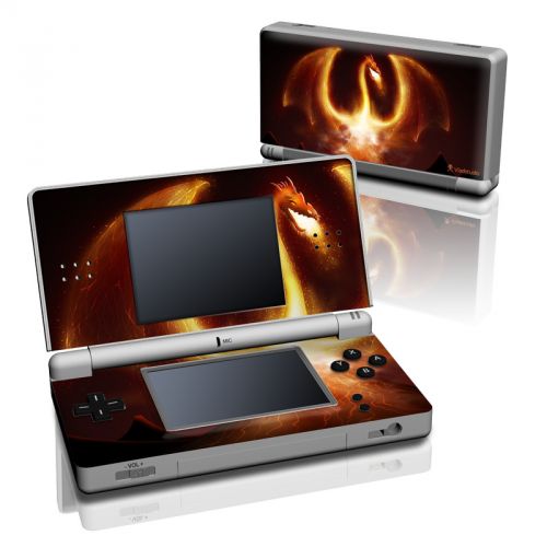 Fire Dragon Nintendo DS Lite Skin