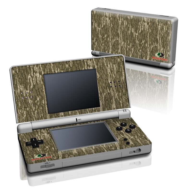 Nintendo DS Lite Skin design of Grass, Brown, Grass family, Plant, Soil, with black, red, gray colors