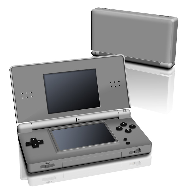 Solid State Grey Nintendo DS Lite Skin | iStyles