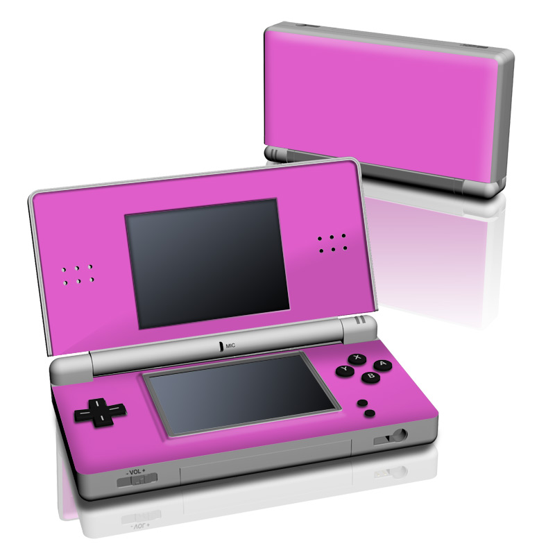 browser forsøg Brøl Solid State Vibrant Pink Nintendo DS Lite Skin | iStyles