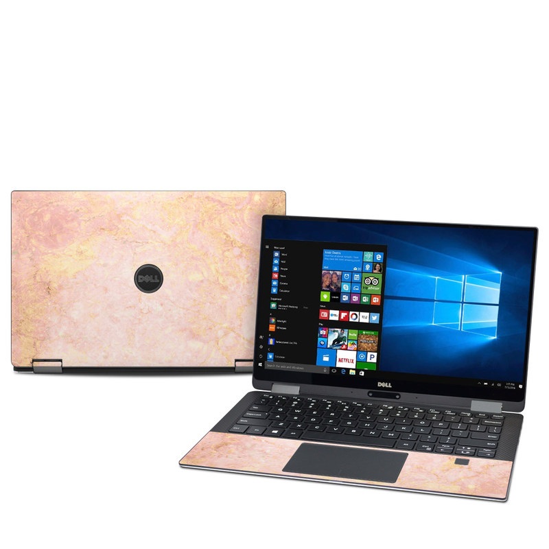Rose Gold Marble Dell XPS 13 2-in-1