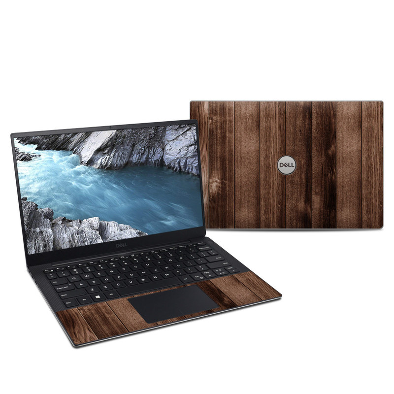 Dell XPS 13 9380 Skin design of Wood, Wood flooring, Hardwood, Wood stain, Plank, Brown, Floor, Line, Flooring, Pattern, with brown colors