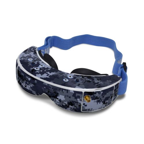 Digital Navy Camo Fat Shark Dominator V2 Skin