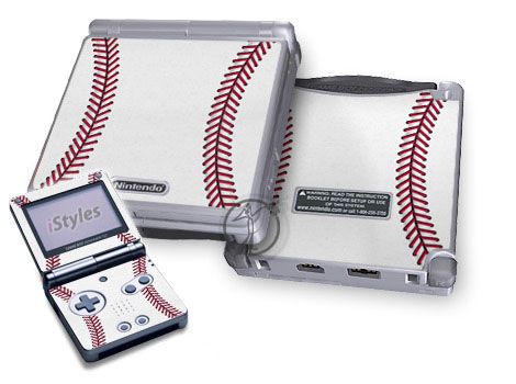 Baseball Game Boy Advance SP Skin