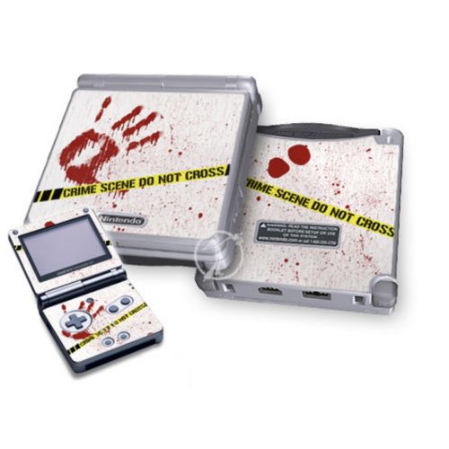Crime Scene Revisited Game Boy Advance SP Skin
