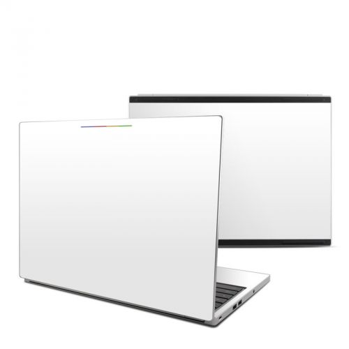 Solid State White Chromebook Pixel Skin