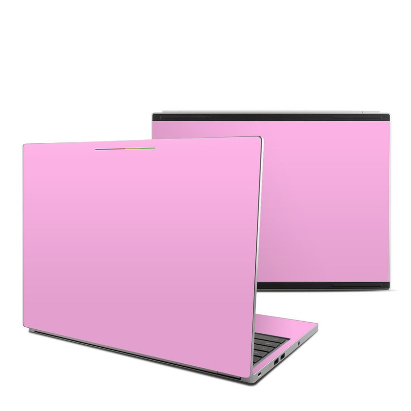 Chromebook Pixel Skin design of Pink, Violet, Purple, Red, Magenta, Lilac, Sky, Material property, Peach, with pink colors