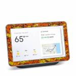 Digital Orange Camo Google Home Hub Skin