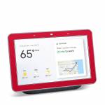 Solid State Red Google Home Hub Skin