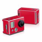 Solid State Red GoPro HD Hero 2 Skin