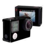 Solid State Black GoPro Hero4 Silver Edition Skin