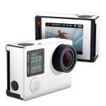 Solid State White GoPro Hero4 Silver Edition Skin