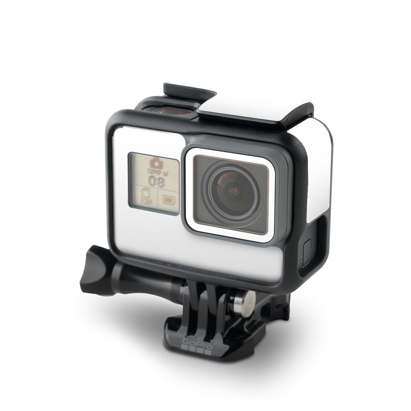 Solid State White GoPro Hero6 Black Skin iStyles