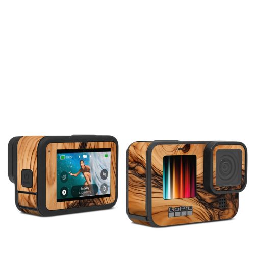 Olive Wood GoPro HERO Black Series Skin