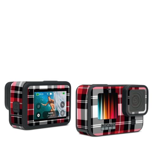Red Plaid GoPro HERO Black Series Skin