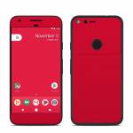 Solid State Red Google Pixel 1 Skin