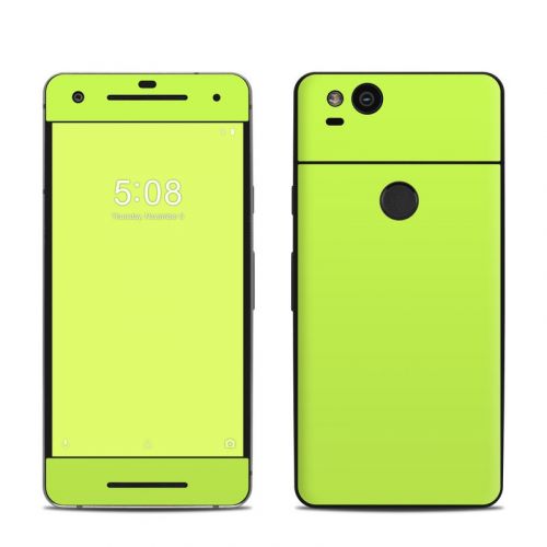 Solid State Lime Google Pixel 2 Skin